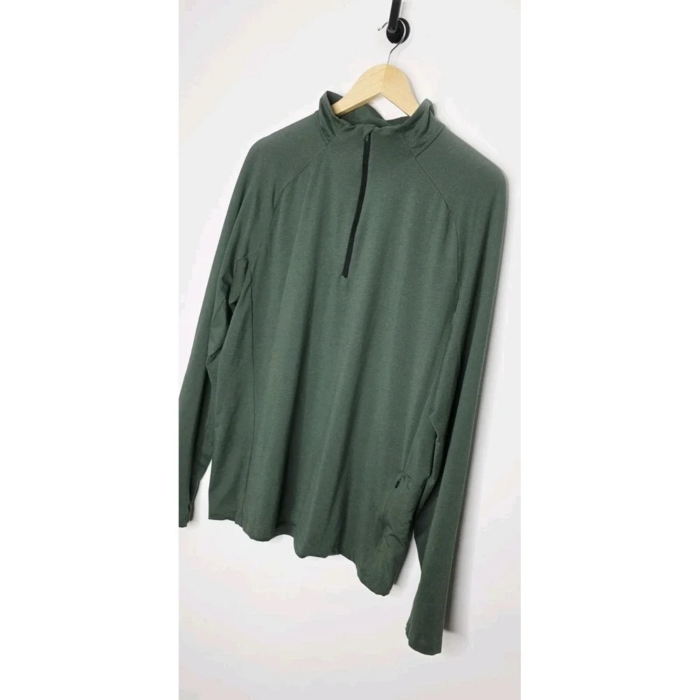 REI Co-op Quarter Zip Pullover Men's Size Large Hiking Performance Outdoor